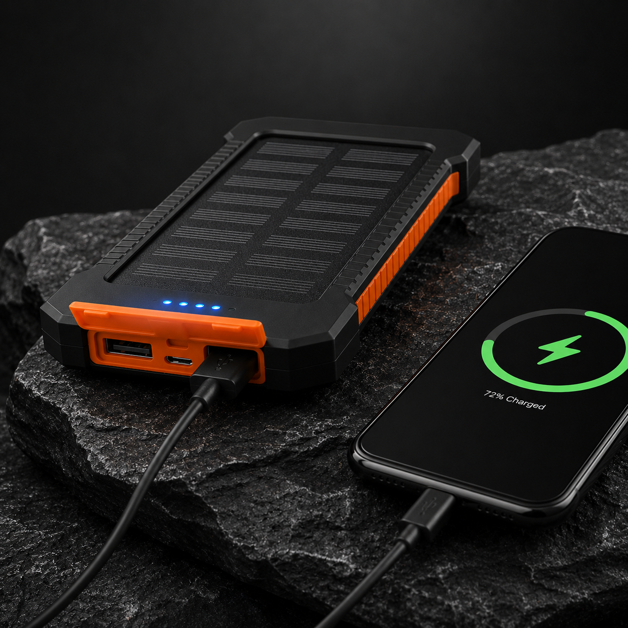 Batería portátil solar 10000mAh