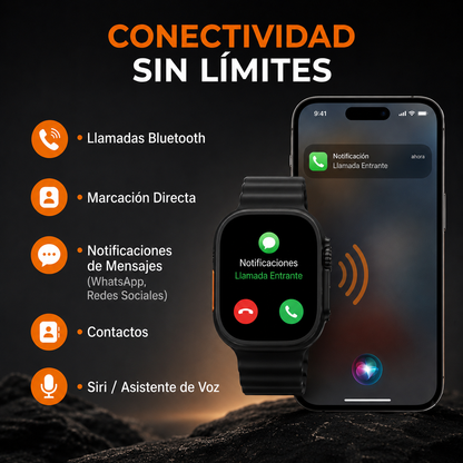 Reloj inteligente - Watch 9 Ultra