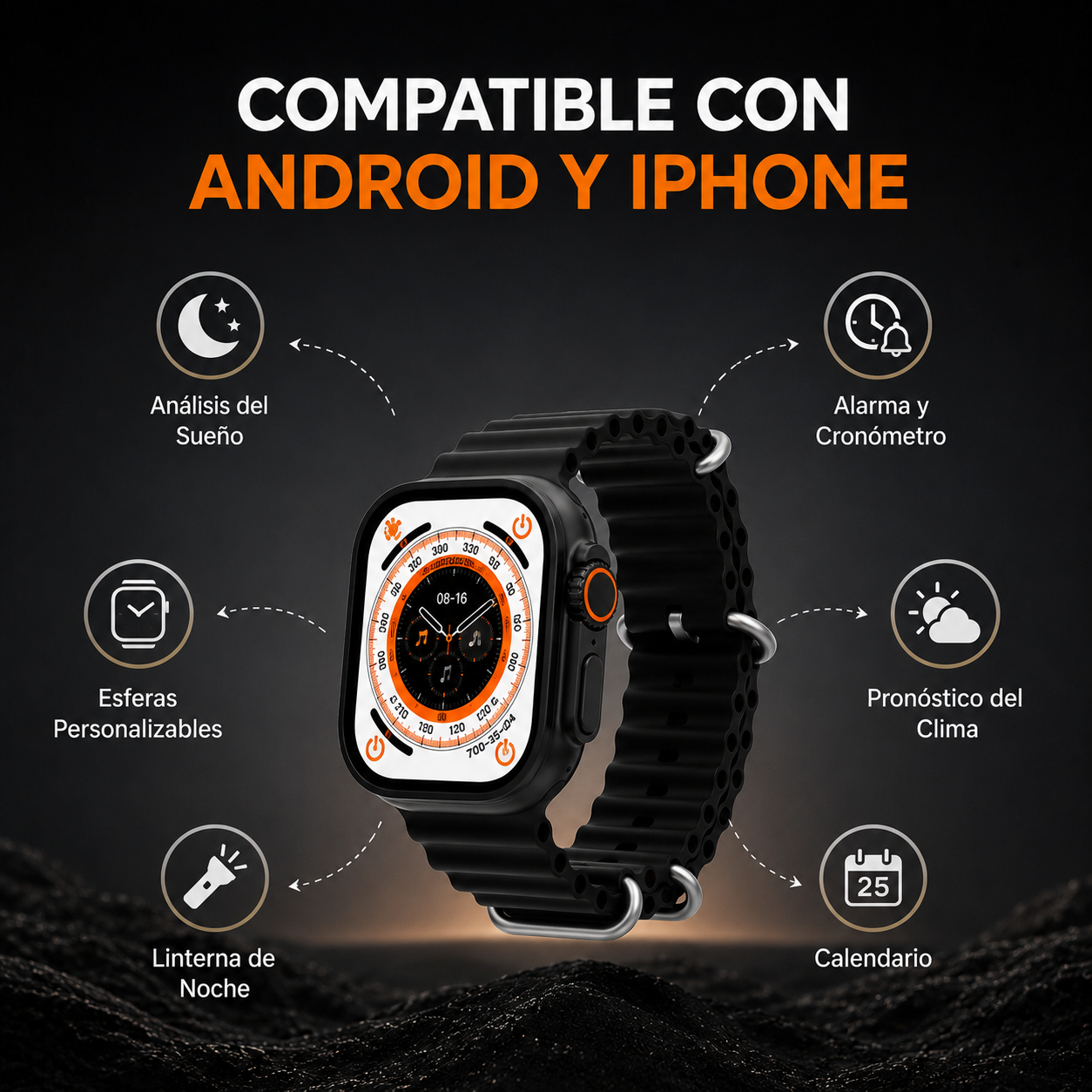 Reloj inteligente - Watch 9 Ultra