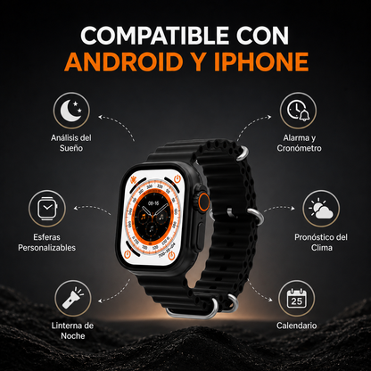 Reloj inteligente - Watch 9 Ultra