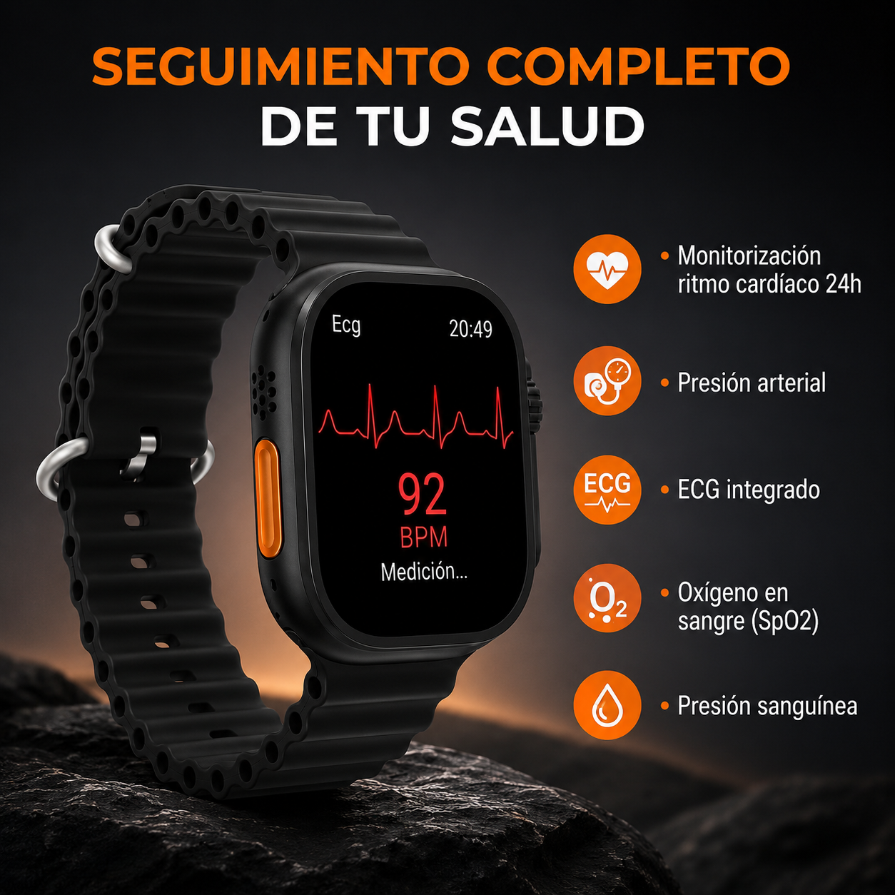 Reloj inteligente - Watch 9 Ultra